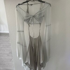 2 piece dress
